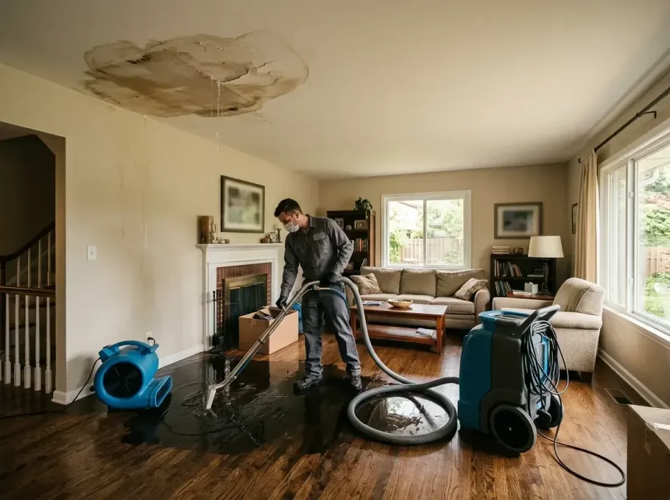 attic-pipe-burst-ceiling-drip-008 — frequently asked questions, Water Damage Restoration & Carpet Care in Arcadia, LA